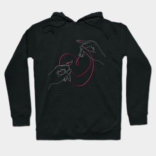 Red String of Fate Hoodie